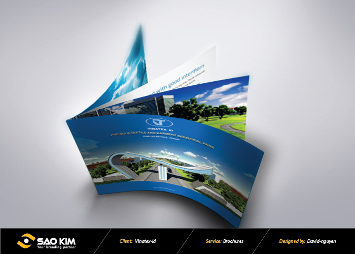 Khu công nghiệp Dệt may Phố Nối - Thiết kế brochure Khu công nghiệp Dệt may Phố Nối