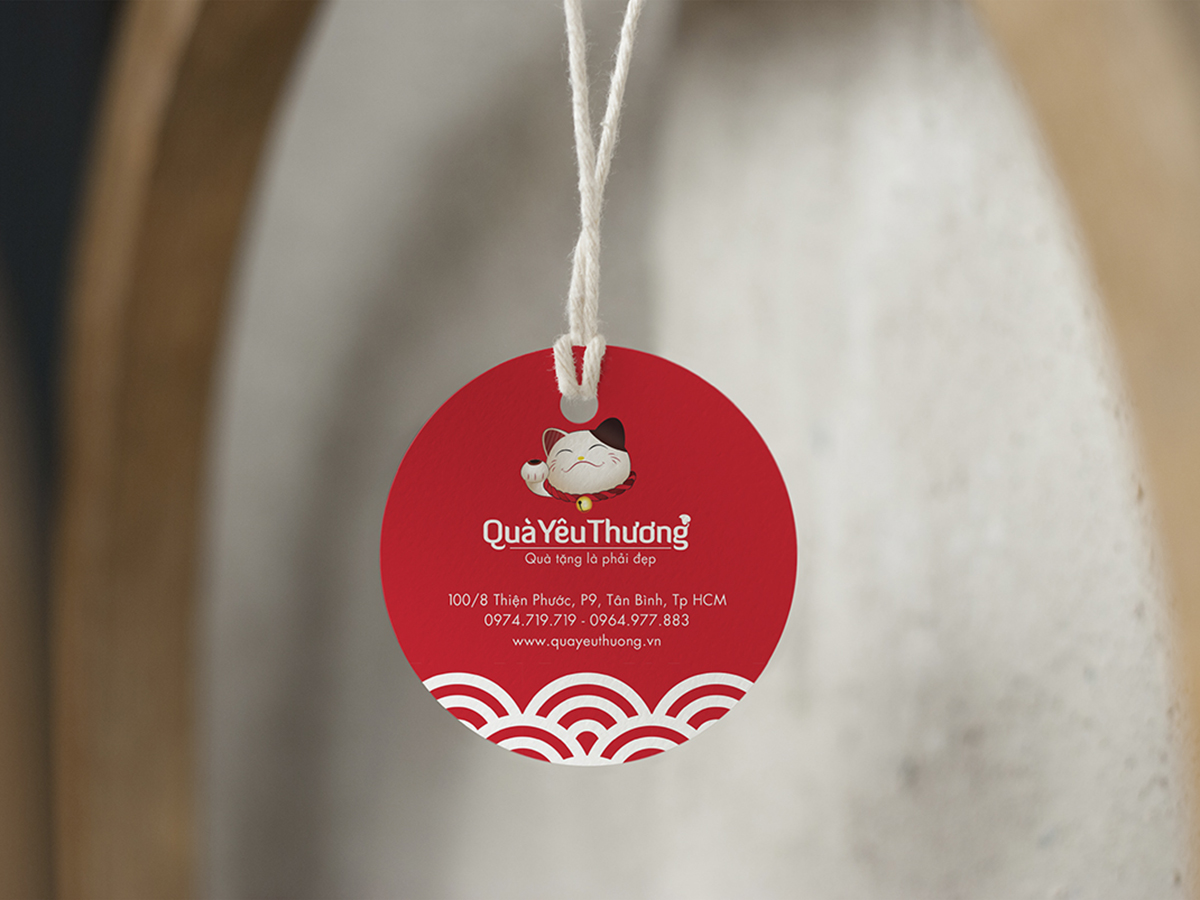 QUÀ YÊU THƯƠNG - Sức sống mới với mẫu thiết kế logo và nhận diện thương hiệu Quà Yêu Thương