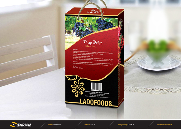 Ladofoods - Thiết kế logo nhận diện thương hiệu Ladofoods