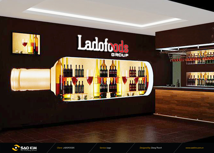 Ladofoods - Thiết kế logo nhận diện thương hiệu Ladofoods