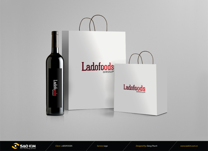 Ladofoods - Thiết kế logo nhận diện thương hiệu Ladofoods