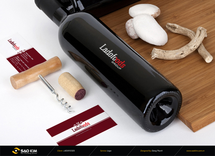 Ladofoods - Thiết kế logo nhận diện thương hiệu Ladofoods
