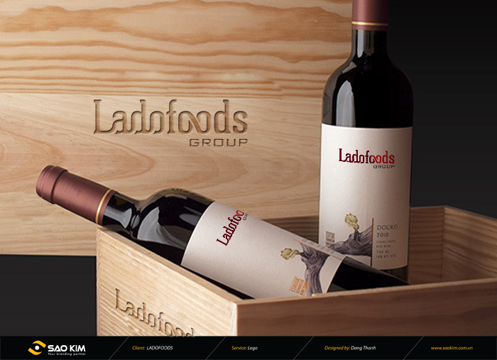 Ladofoods - Thiết kế logo nhận diện thương hiệu Ladofoods