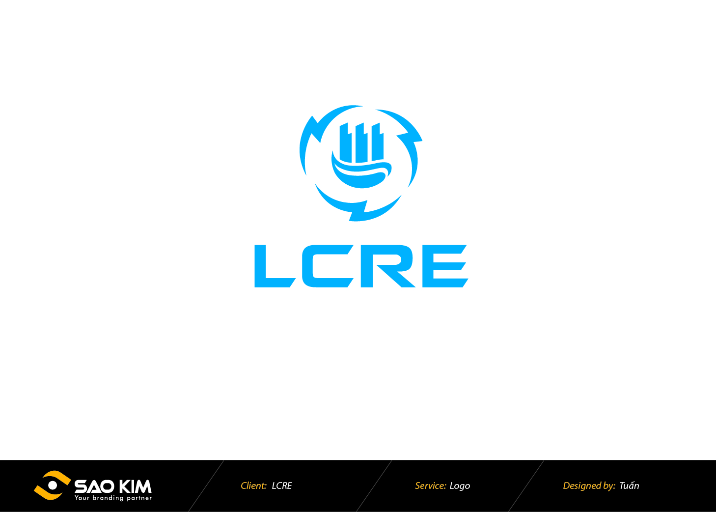 LCRE - Thiết kế logo LCRE