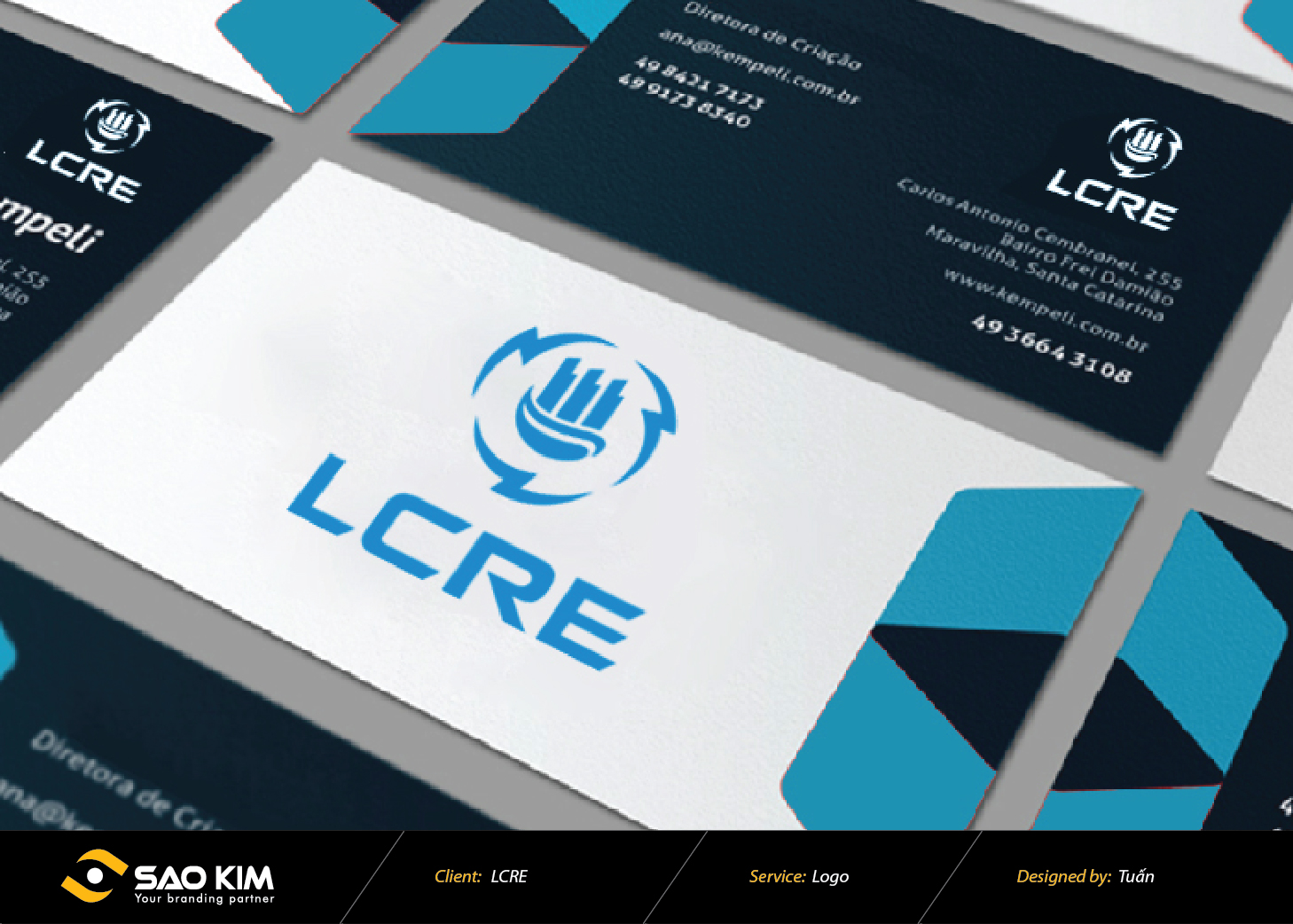 LCRE - Thiết kế logo LCRE