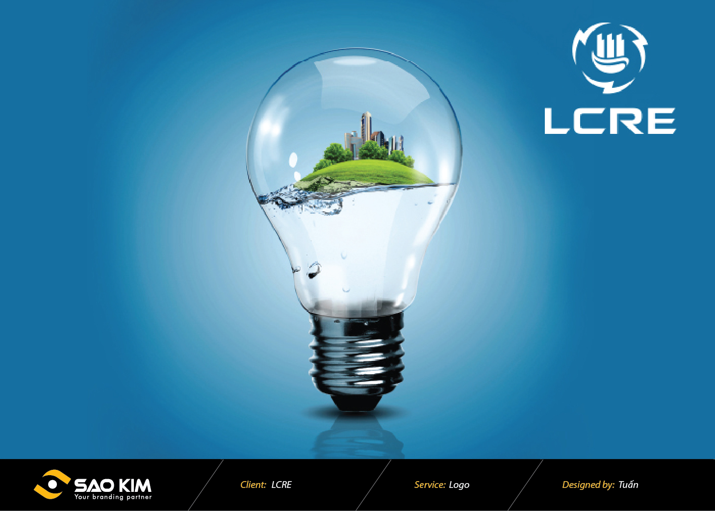 LCRE - Thiết kế logo LCRE