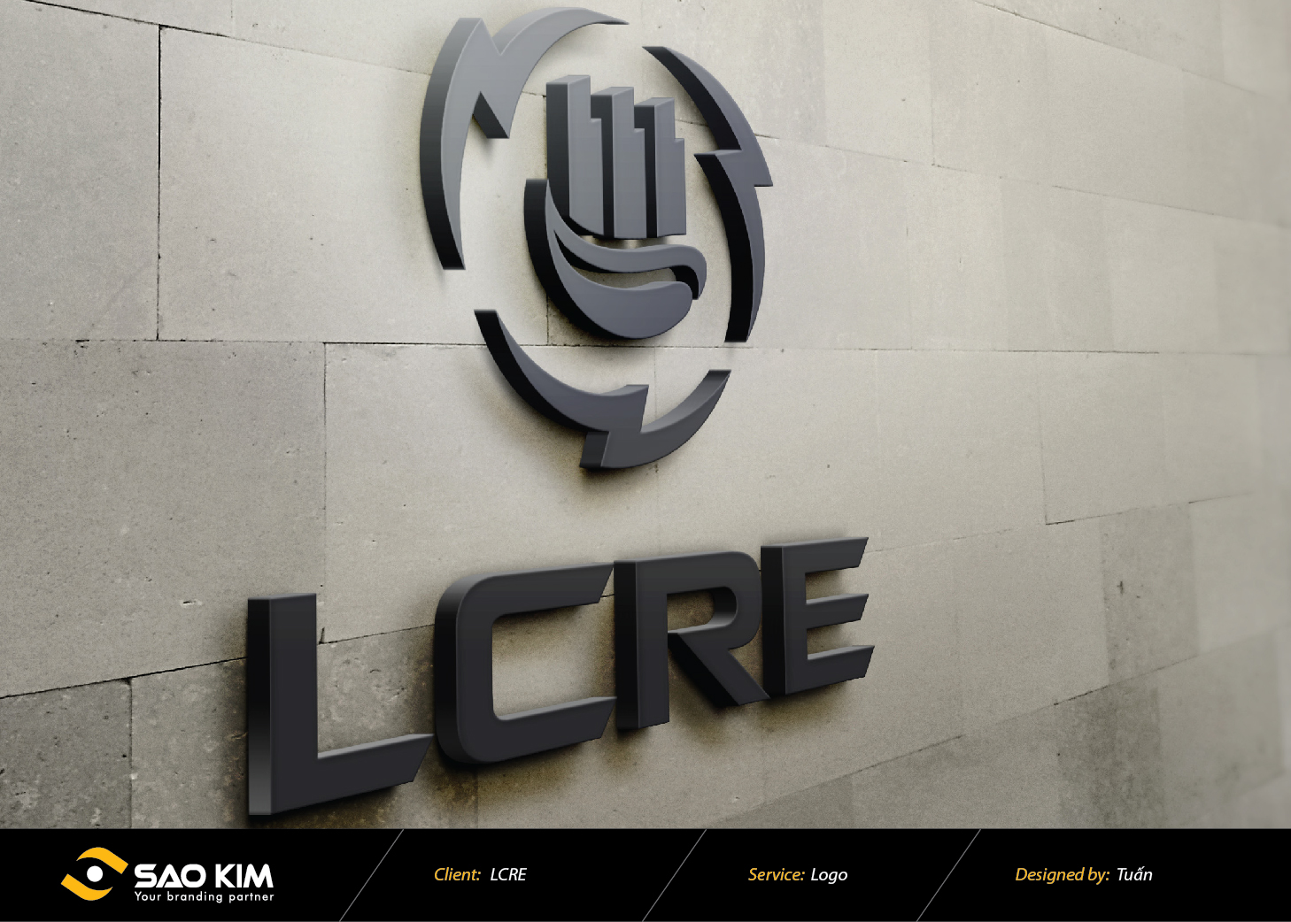 LCRE - Thiết kế logo LCRE