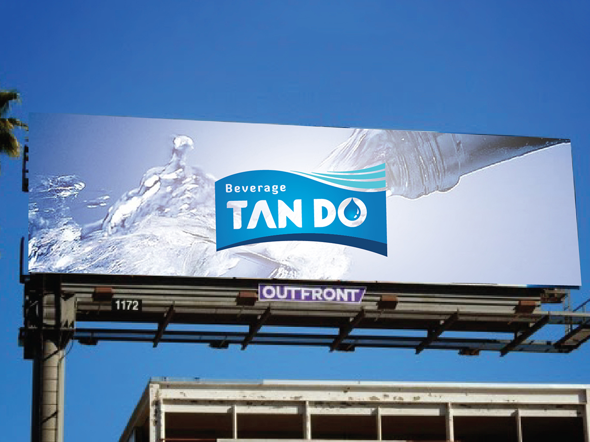 Tân Đô - Thiết kế logo công ty nước giải khát Tân Đô