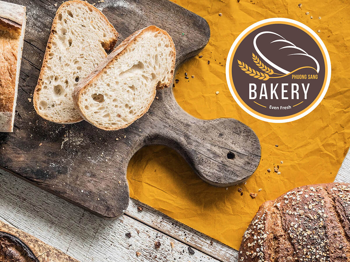 PHƯƠNG SÁNG - Thiết kế logo Phương Sáng Bakery