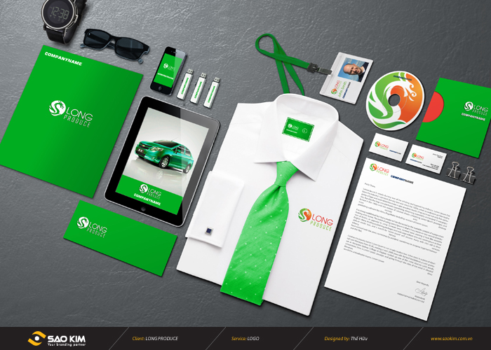 Long Produce.Inc - Thiết kế logo cho công ty Long Produce.Inc