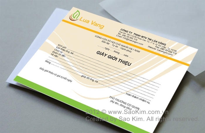 LÚA VÀNG - Thiết kế logo và hệ thống nhận diện cho Công ty Lúa Vàng