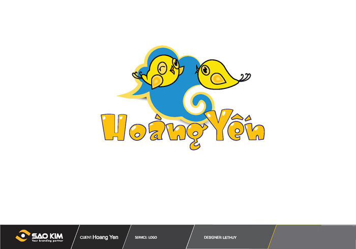 MẦM NON HOÀNG YẾN - Thiết kế nhận diện thương hiệu trường mầm non Hoàng Yến