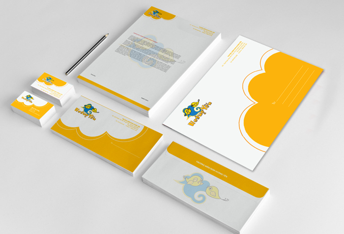 MẦM NON HOÀNG YẾN - Thiết kế nhận diện thương hiệu trường mầm non Hoàng Yến