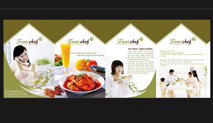 FAMICHEF - Dự án sáng tạo thương hiệu thực phẩm sơ chế Famichef