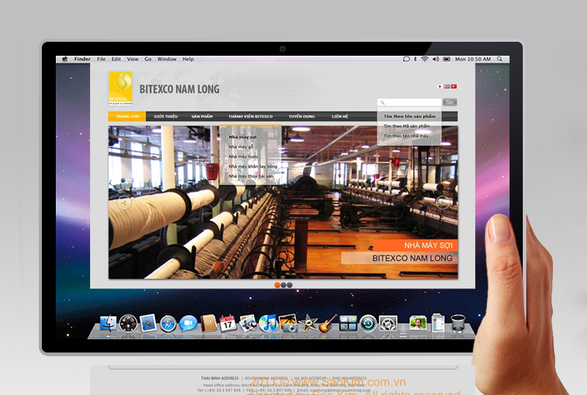 BITEXCO NAM LONG - Thiết kế website BITEXCO NAM LONG