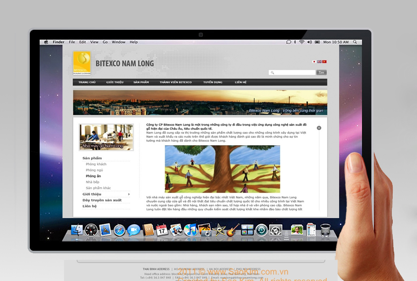 BITEXCO NAM LONG - Thiết kế website BITEXCO NAM LONG