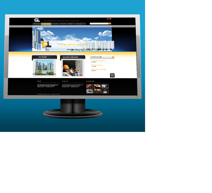 GOLDEN LAND - Thiết kế logo và nhận diện thương hiệu Golden Land