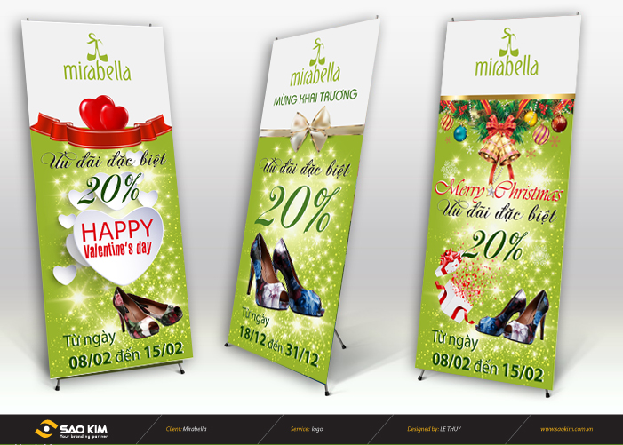 MIRABELLA - Thiết kế thương hiệu giầy dép MIRABELLA