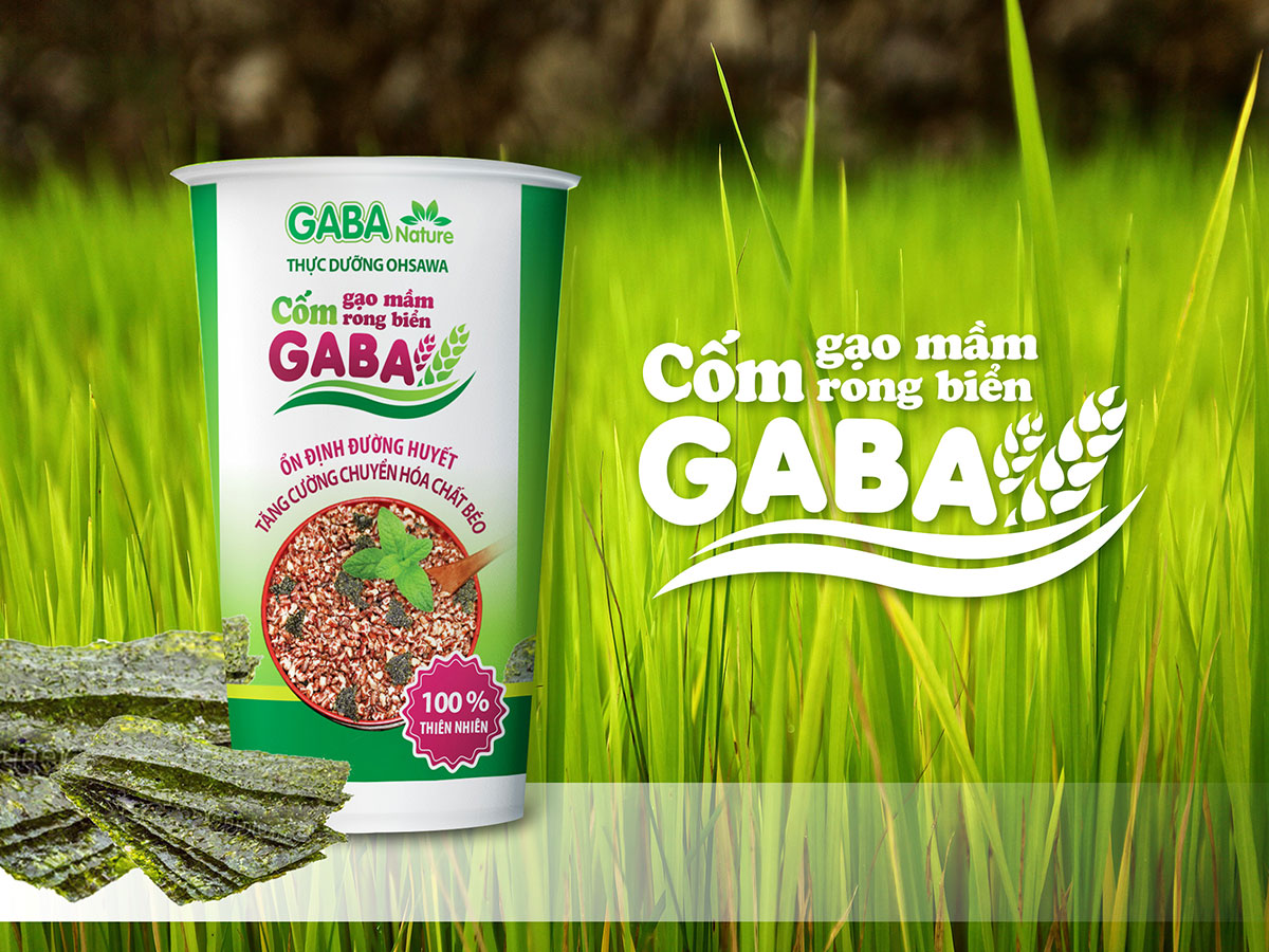 GABA NATURE - Thiết kế bao bì thực phẩm chức năng Gabanature