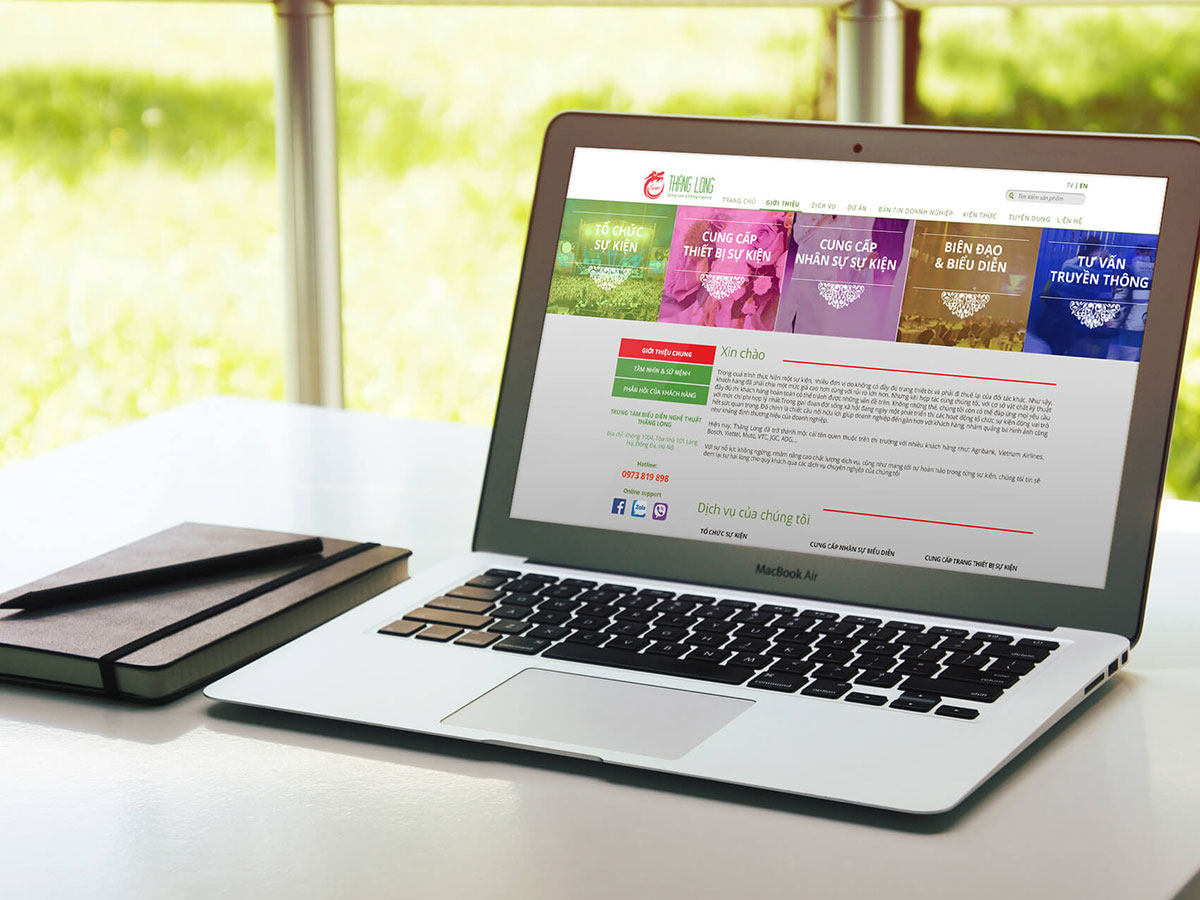 THĂNG LONG EVENT - Thiết kế website Thăng Long Event