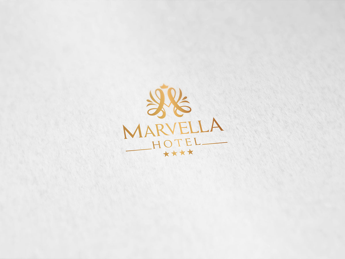 MARVELLA - Thiết kế logo khách sạn 4 sao Marvella