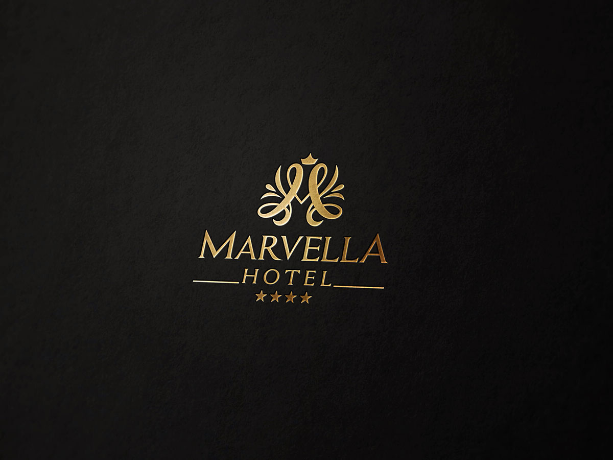 MARVELLA - Thiết kế logo khách sạn 4 sao Marvella