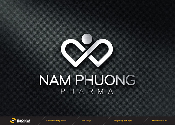 Nam Phương - Thiết kế logo công ty mỹ phẩm Nam Phương