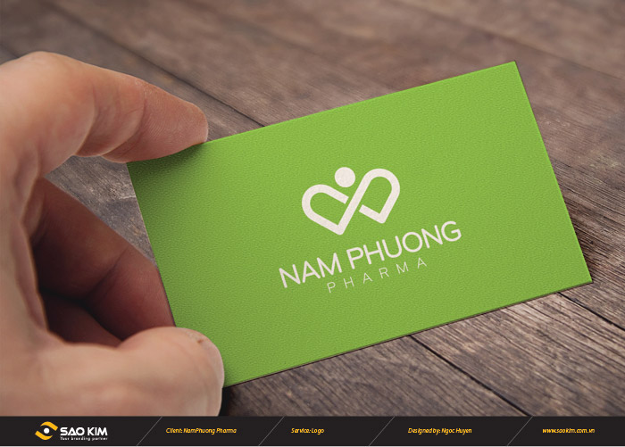 Nam Phương - Thiết kế logo công ty mỹ phẩm Nam Phương
