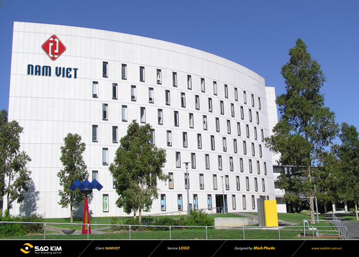 Nam Việt - Thiết kế logo công ty sản xuất vải JEAN Nam Việt