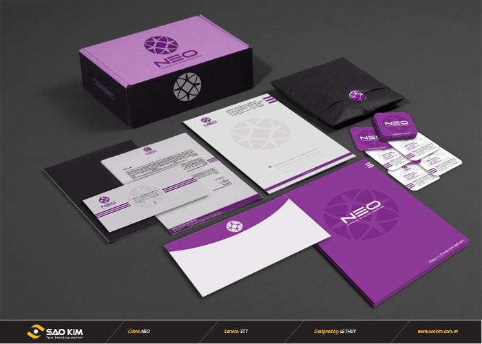 NEO - Thiết kế logo nhận diện thương hiệu cho thời trang móng NEO
