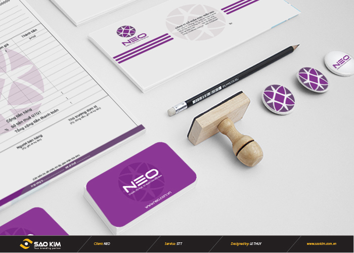 NEO - Thiết kế logo nhận diện thương hiệu cho thời trang móng NEO