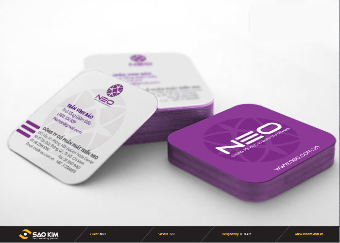 NEO - Thiết kế logo nhận diện thương hiệu cho thời trang móng NEO