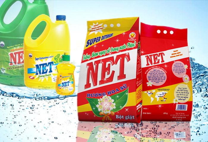 NETCO - Thiết kế mới mẫu bao bì sản phẩm bột giặt NET