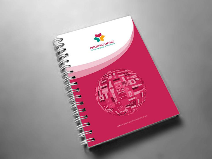 NGOẠI NGỮ PHƯƠNG ĐÔNG - Thiết kế bộ nhận diện thương hiệu công ty cổ phần tin học Ngoại ngữ Phương Đông