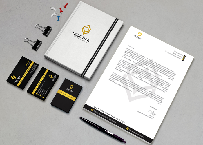 Ngọc Thuỷ nail - Thiết kế hệ thống nhận diện thương hiệu Ngọc Thuỷ nail