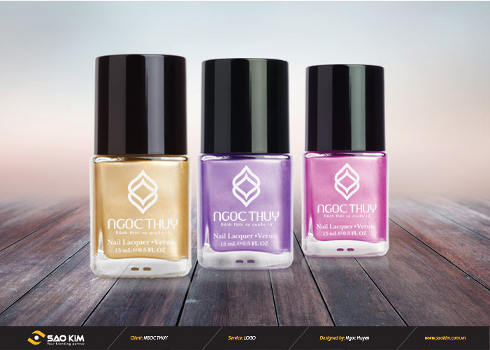 Ngọc Thuỷ nail - Thiết kế hệ thống nhận diện thương hiệu Ngọc Thuỷ nail