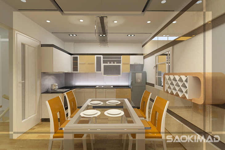 NHÀ ANH CƯỜNG - Thiết kế nội thất phòng ngủ nhà nghỉ khách hàng cá nhân