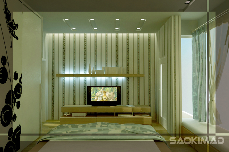 NHÀ ANH CƯỜNG - Thiết kế nội thất phòng ngủ nhà nghỉ khách hàng cá nhân