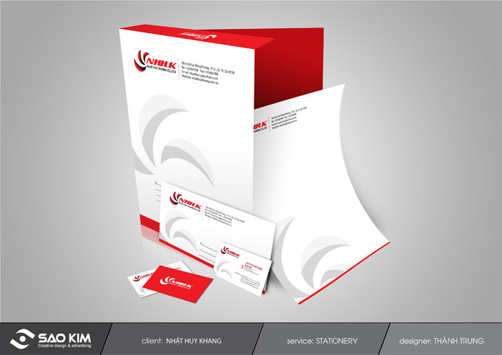 NHHK - Thiết kế logo và nhận diện thương hiệu công ty NHHK
