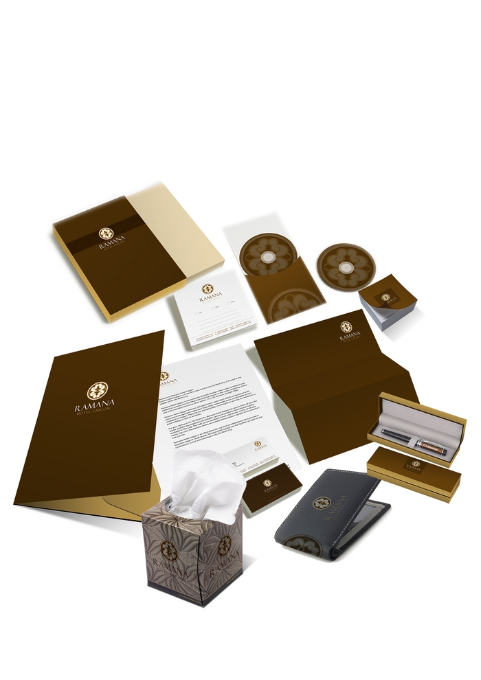 RAMANA HOTEL - Thiết kế hệ thống nhận diện thương hiệu khách sạn 4 sao RAMANA