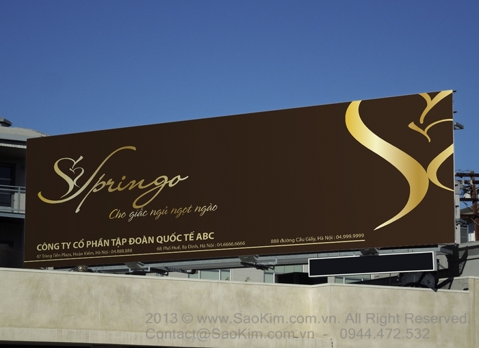 SPRINGO - Dự án thiết kế thương hiệu chăn ga gối đệm