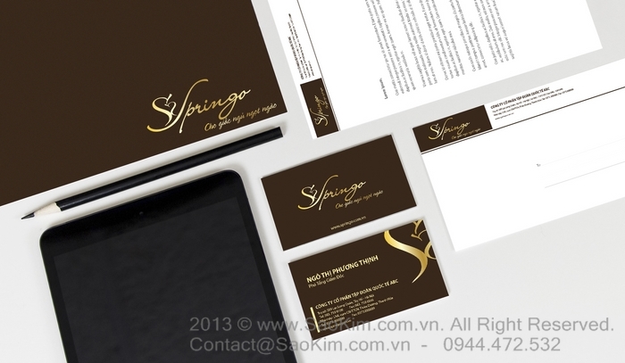 SPRINGO - Dự án thiết kế thương hiệu chăn ga gối đệm