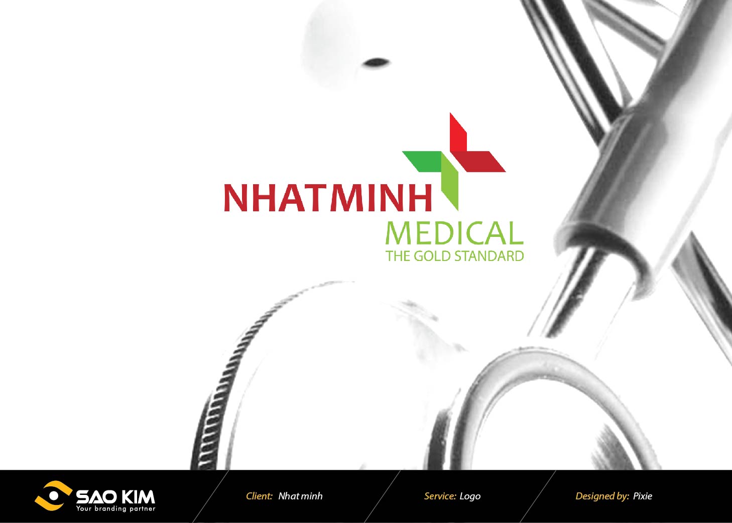 Nhất Minh - Thiết kế logo Công ty Thiết Bị Y Tế Nhất Minh