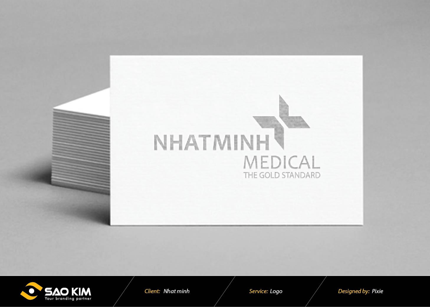 Nhất Minh - Thiết kế logo Công ty Thiết Bị Y Tế Nhất Minh