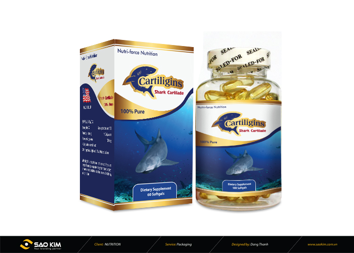 NUTRITION - Thiết kế hệ thống bao bì nhãn mác dược phẩm NMN