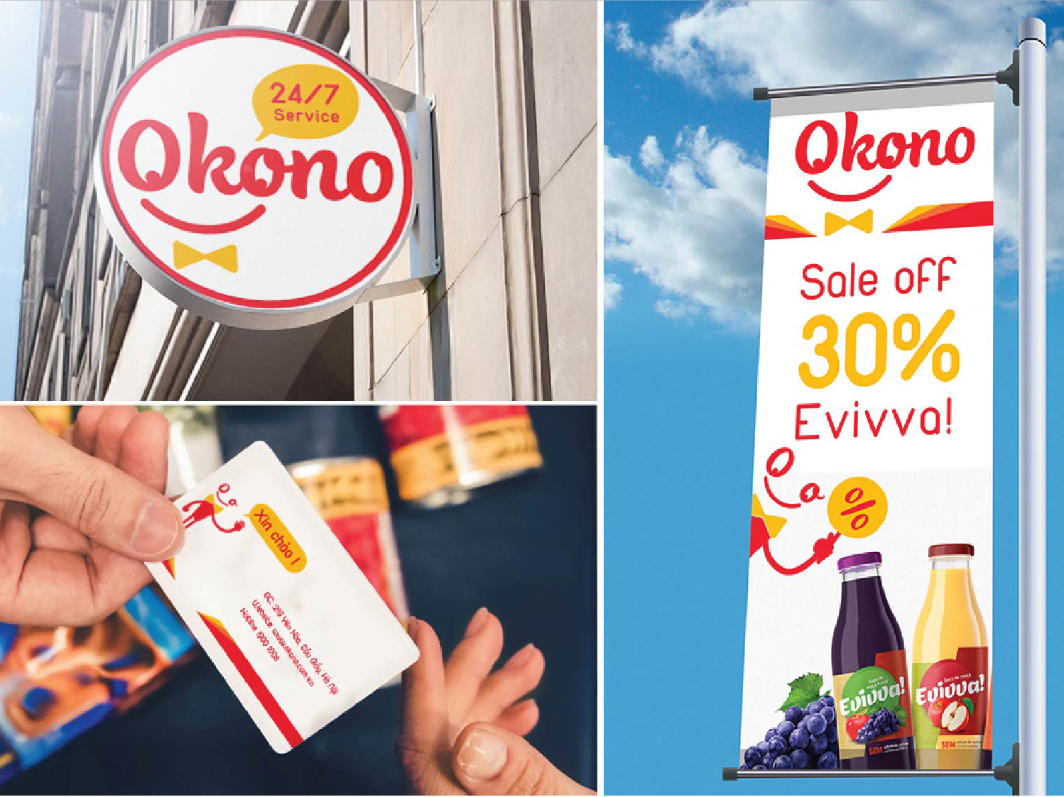 OKONO - Thiết kế logo Công ty TNHH Okono Việt Nam