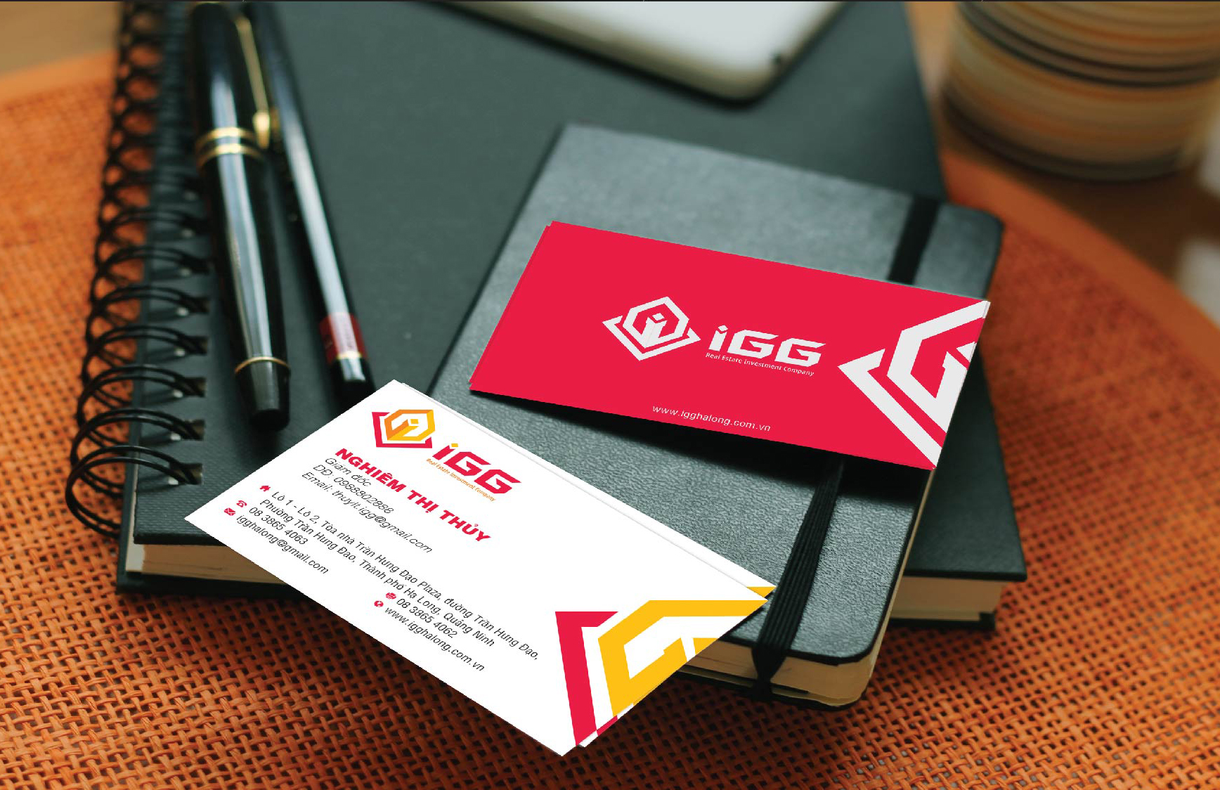 IGG - Thiết kế logo và nhận diện thương hiệu công ty bất động sản IGG
