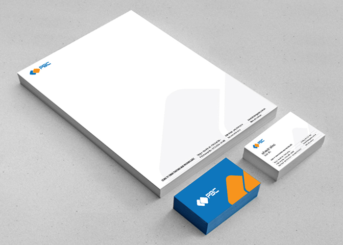 PBC - Thiết kế logo công ty thương mại Phương Bắc - PBC