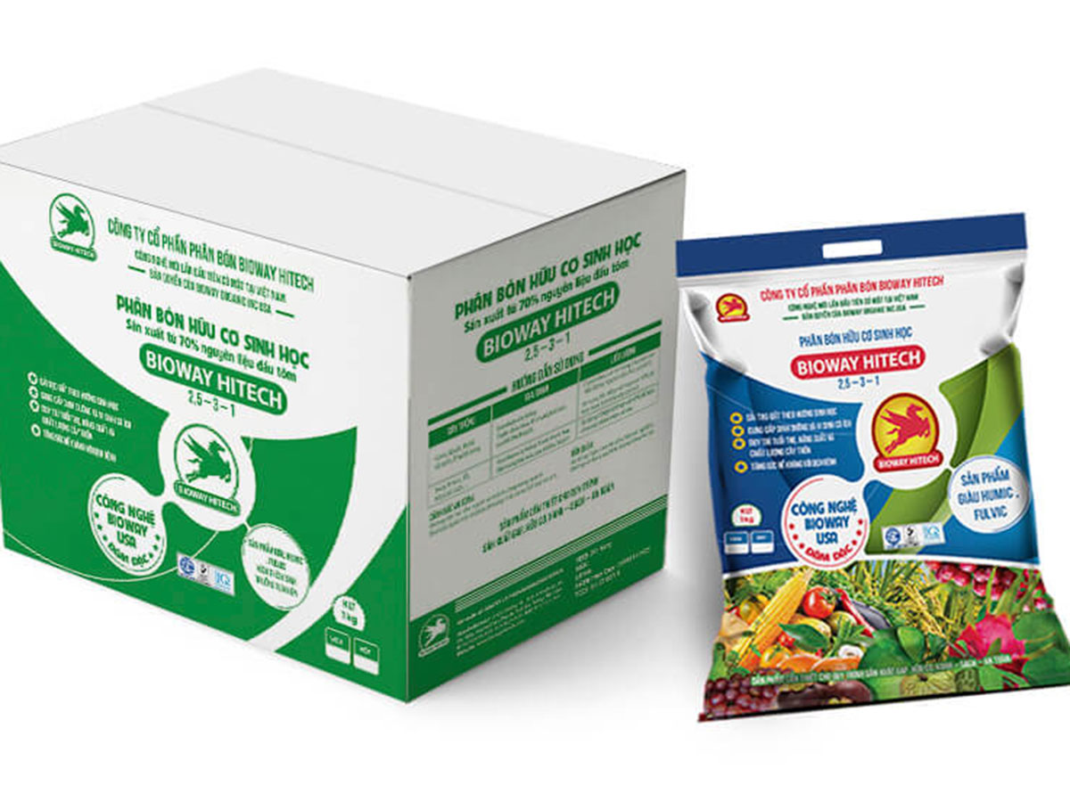 BIOWAY - Thiết kế bao bì sản phẩm và bộ sales kit Bioway