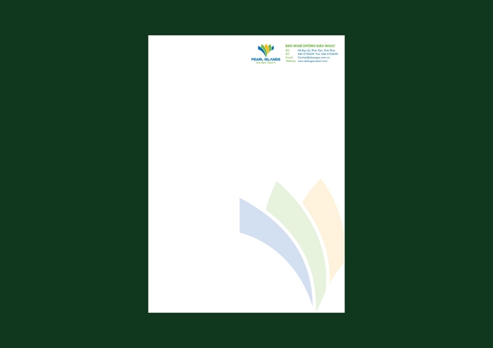 PEARL ISLAND - Thiết kế logo và nhận diện thương hiệu Đảo Ngọc Resort